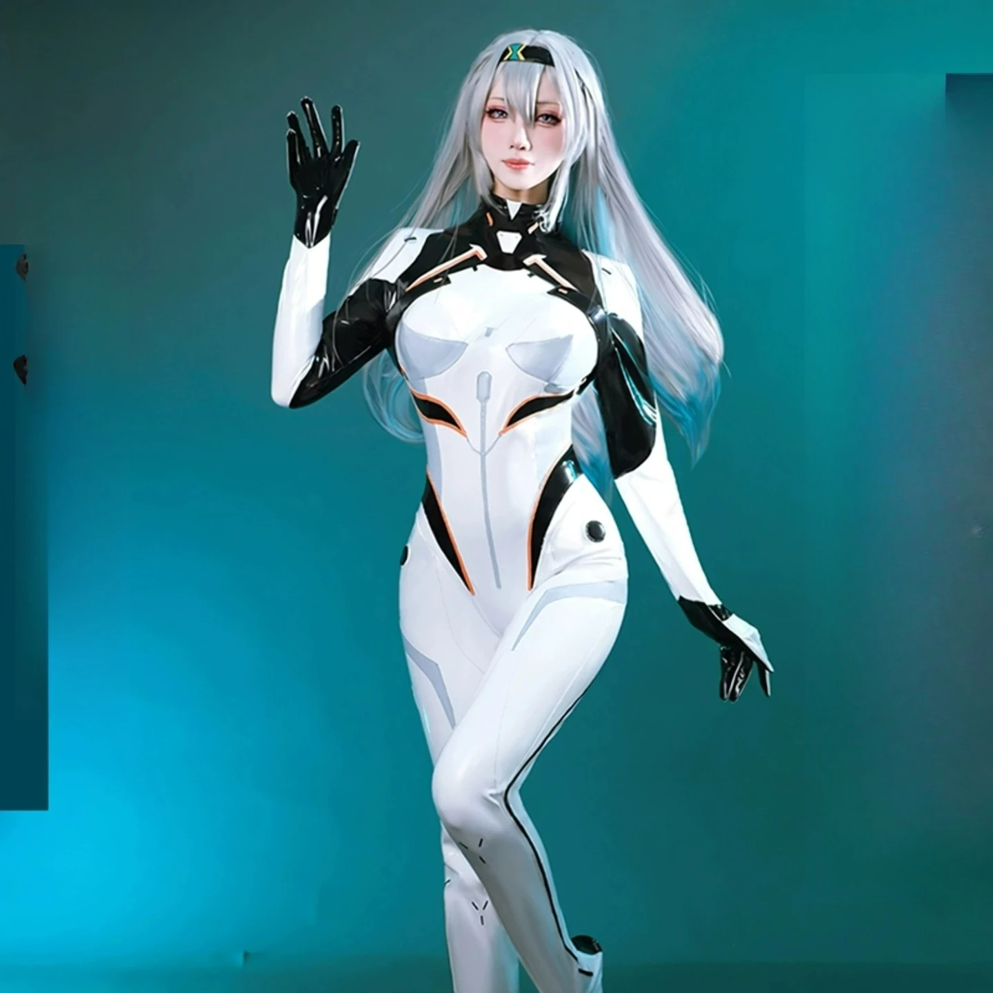 

Honkai: Star Rail Firefly Combat One-Piece Leather Clothing Halloween Uniform Carnival Party Play Role Clothes