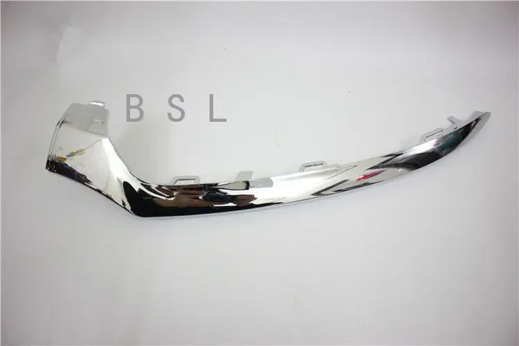 Voorbumper Lip Spoiler Chrome Trim Voor Mercedes C Klasse W205 C205 Coupe C200 C300 C400 C63