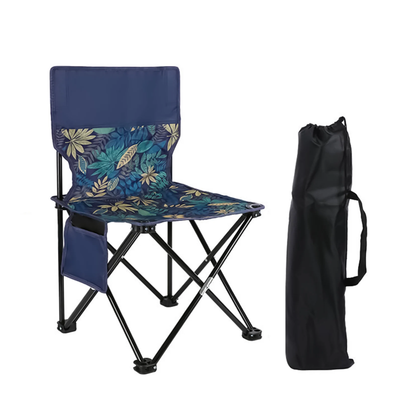 

Portable Camping Chair with Strong Bearing Capacity and Hi-density Nylon Oxford Suitable for Travel Beach Sports THJ99