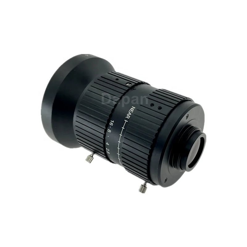 FA Lens 20.0Megapixel 1.1Inch 8mm Fixed Focal Length FA Lens F1.4 Aperture Manual Iris 12MP C Mount Camera Lens