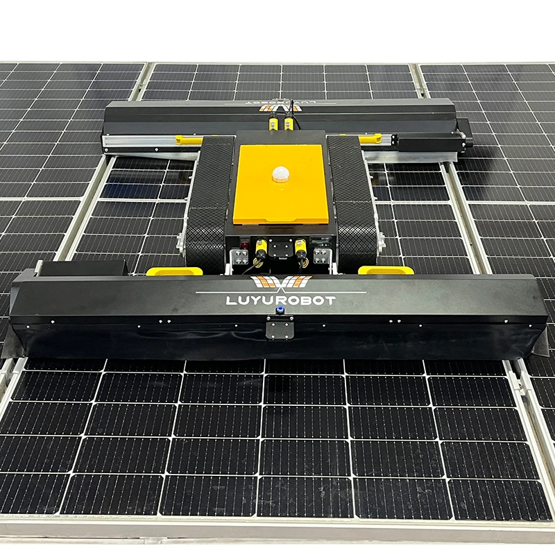 Kit de sistema de limpieza de paneles solares, Robot de limpieza Solar, limpiador de paneles solares, suministros de limpieza de paneles solares