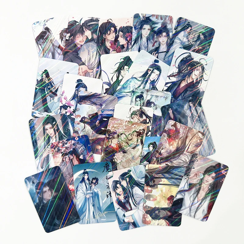 50 Pcs/Set Grandmaster of Demonic Cultivation Anime Mini Photo Cards Set Mo Dao Zu Shi Collectible Art Lomo Cards