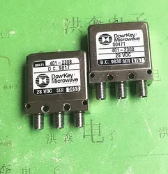 Dow-Key  401-2308 28V 12V DC-18GHz SMA SP2T RF coaxial switch