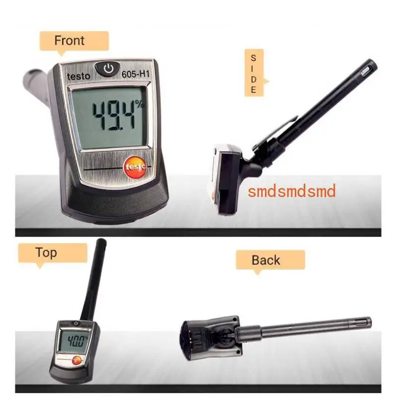 Testo 605-H1 605-H2 Humidity Stick 0560 6053 Compact Thermohygrometer For Humidity/Air Temperature/Dew Point Measuring