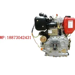 Single cylinder air-cooled d-iesel engine, regular die-sel water pump, trenching machine, 12, 8 horsepower, marine 195173
