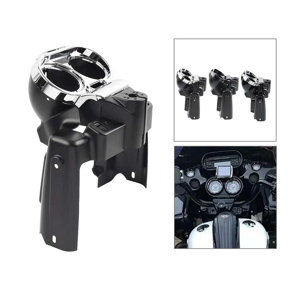 Motorcycle Instrument Housing Cover Gauge Nacelle Speedo Housing For Harley Davidson Road Glide 1998-2013