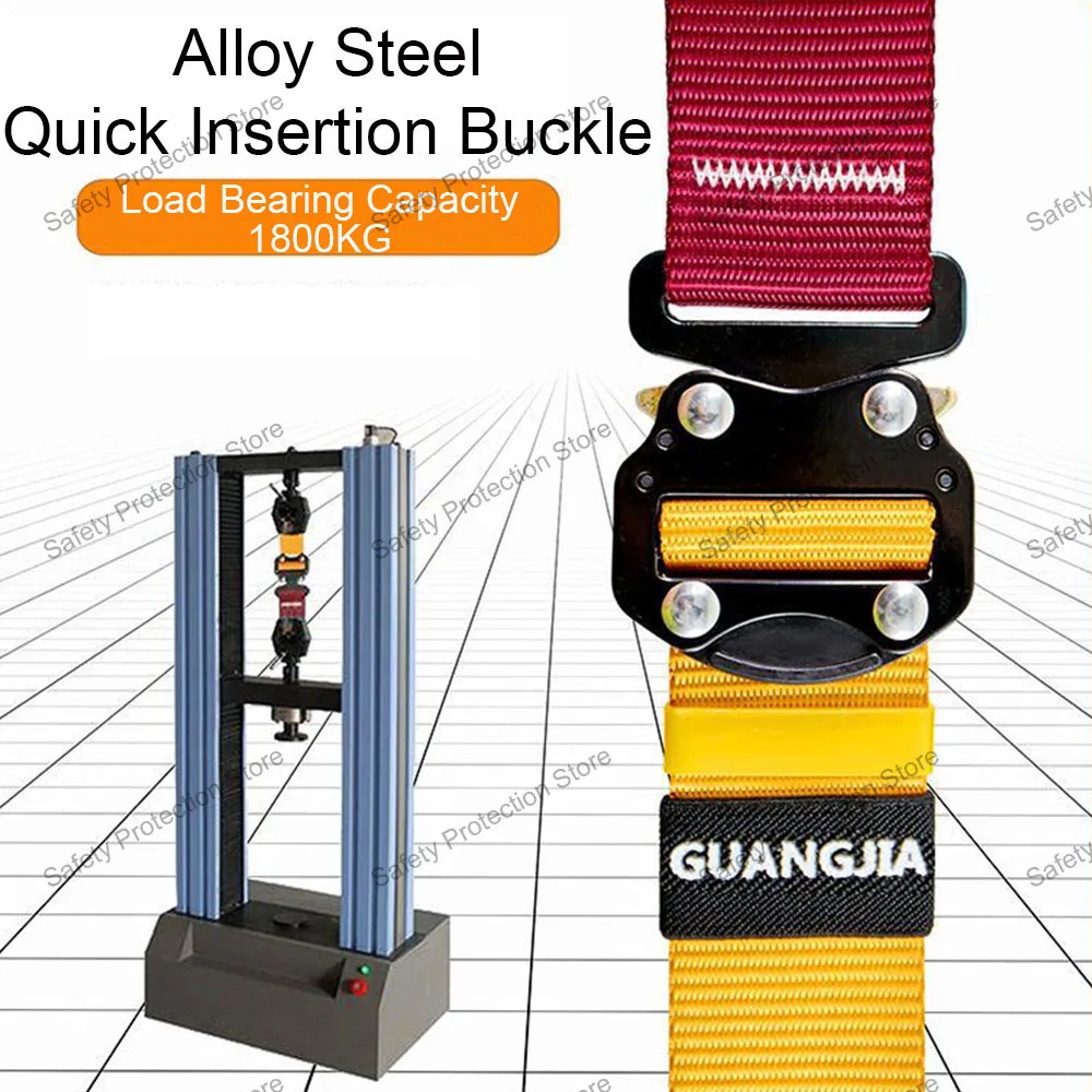 High Altitude Work Safety Harness, Corpo Inteiro, Corda Cinto de Segurança de Cinco Pontos, Treinamento De Escalada Ao Ar Livre, Construção Proteger O Equipamento