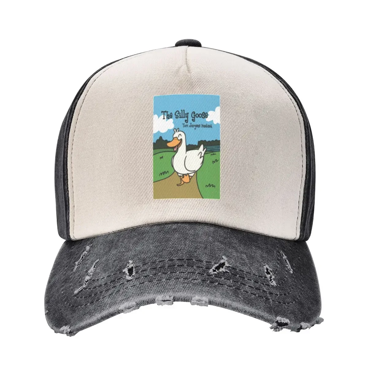 

The Silly Goose by Tori Jurgens Huebsch Baseball Cap Beach Bag Icon funny hat sun caps Baseball For Men Women's