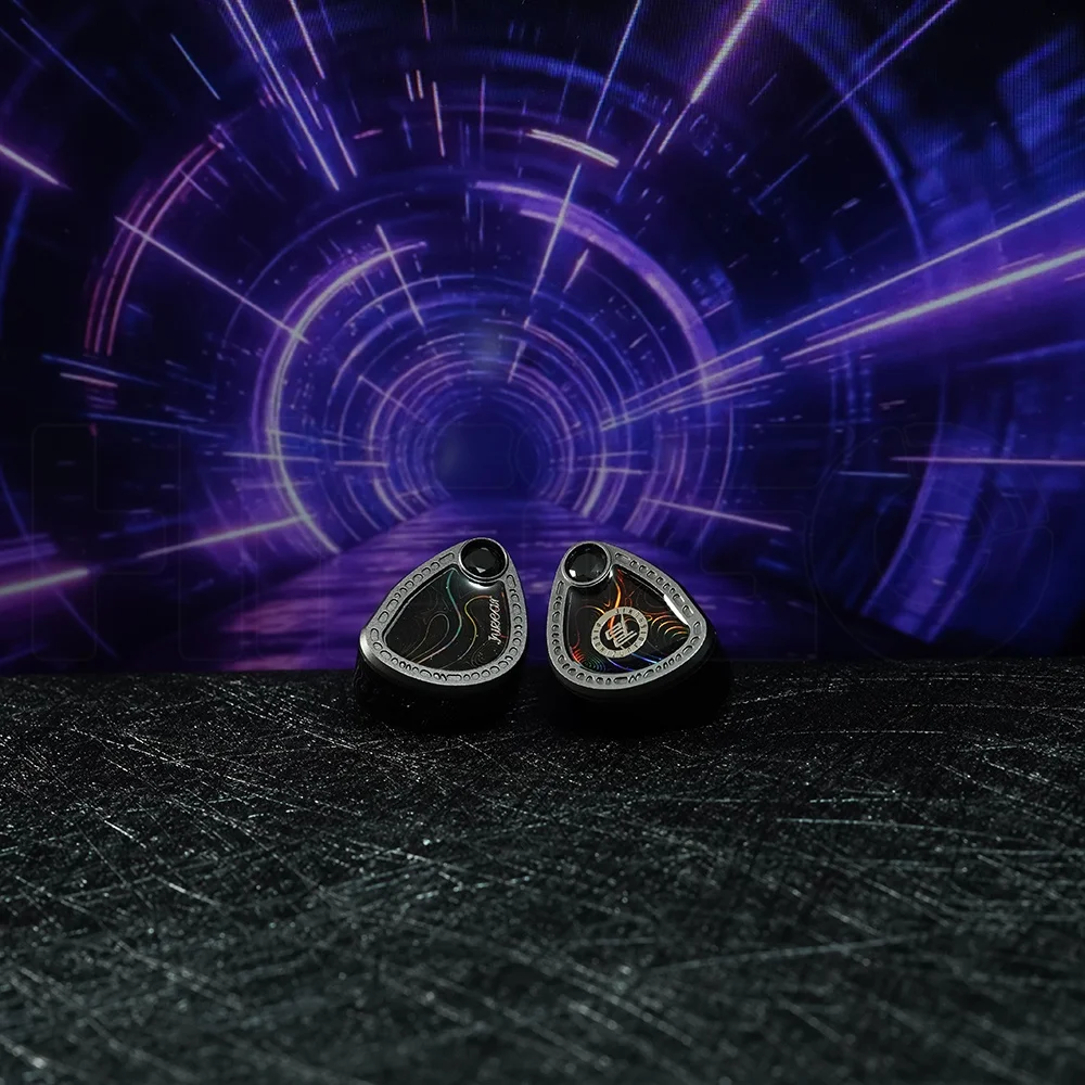 Juzear Light Shuttle HiFi In-ear Wired Earphone 1DD+4BA+2 Planar Drivers IEM with 3.5+4.4mm Interchangeable Plug Cable - view 4