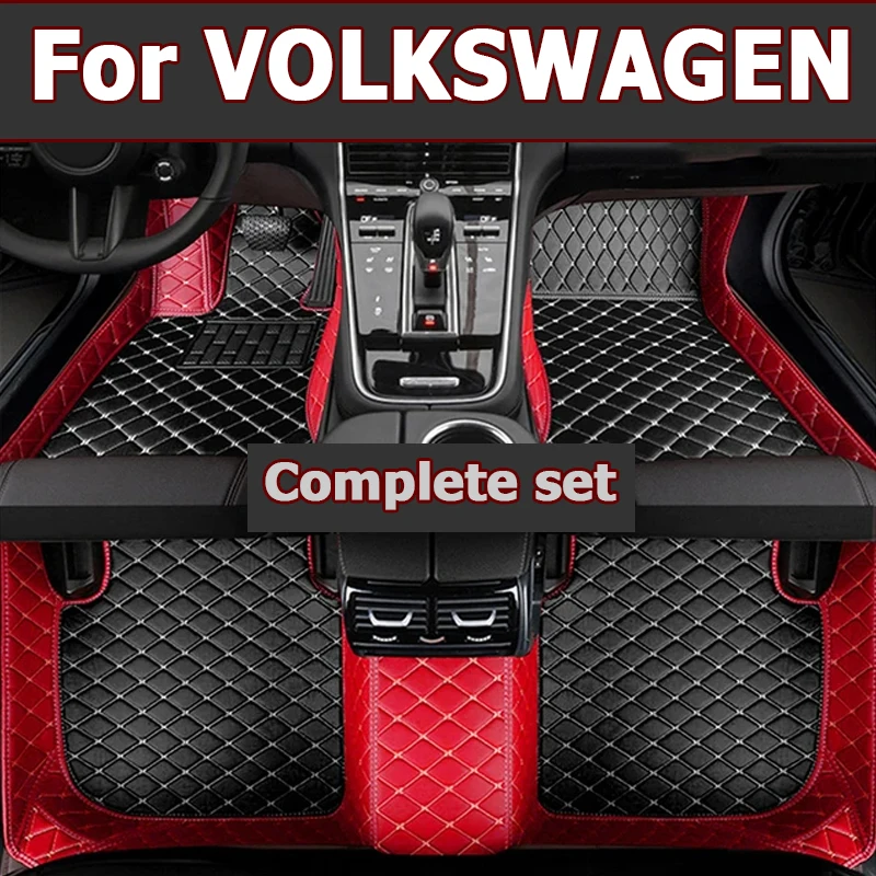 

Car Floor Mats For VOLKSWAGEN UP Santana Caravelle ID3 passat Taos Car Accessories