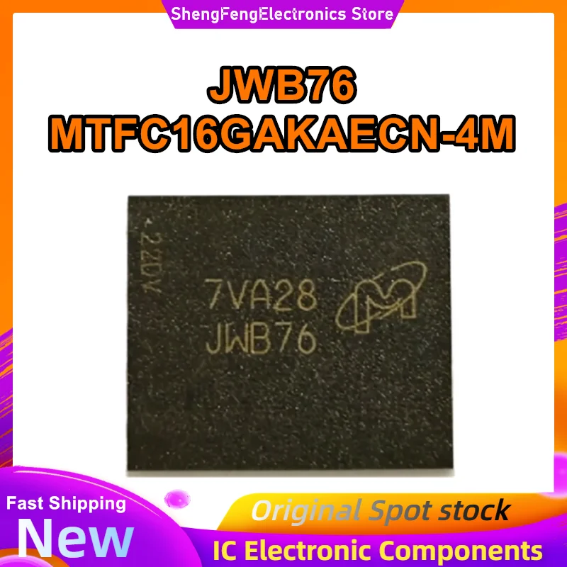 jwb76-mtfc16gakaecn-4m-it-memoria-flash-da-16gb-chip-ic-nuovo-originale-disponibile
