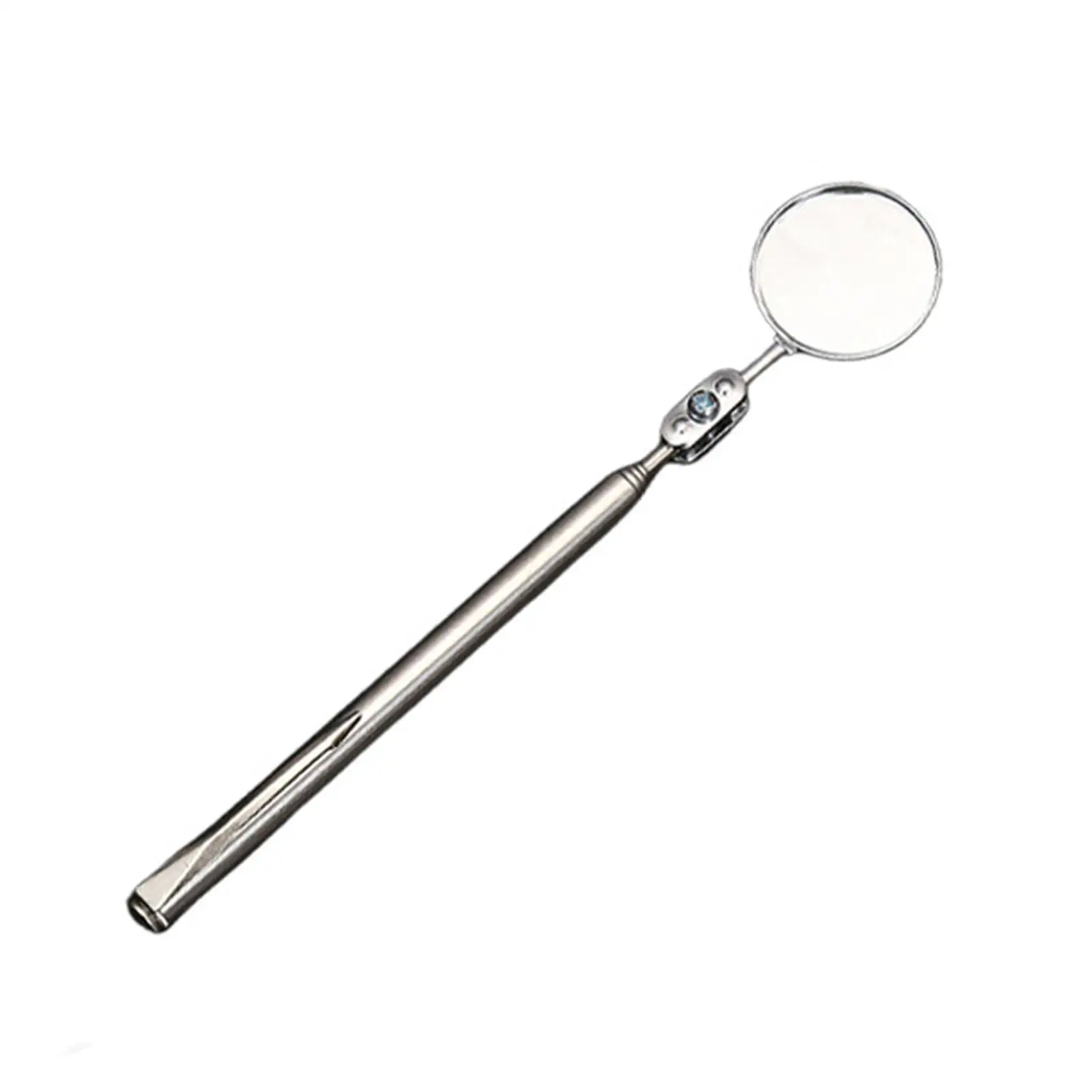 Telescoping Inspection Mirror Adjustable Length Flexible Mechanics Mirror Metal Multipurpose Tool for Car Repair
