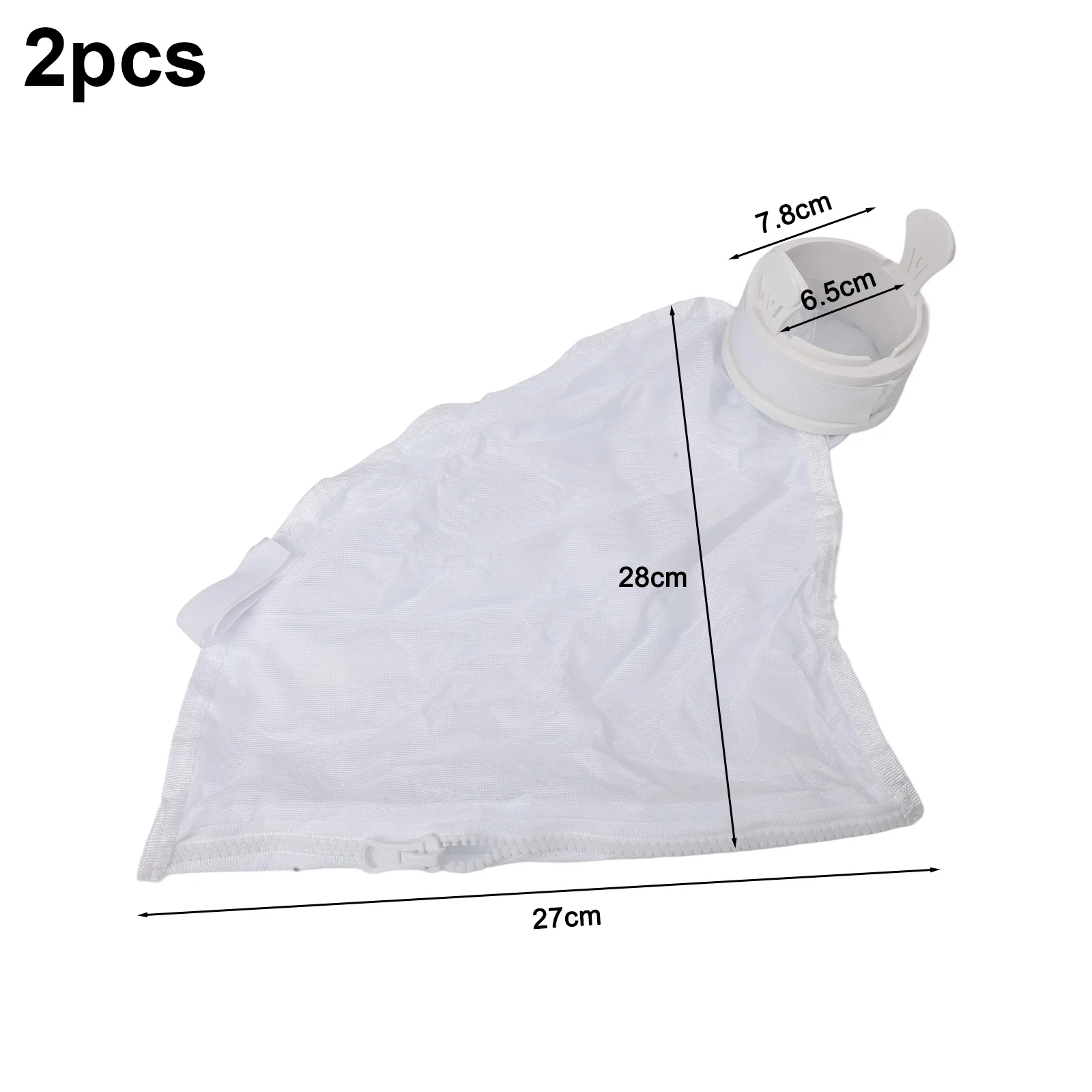 2 Pack Nylon Mesh Bags for Polaris 280 480 Pool Cleaner Robust Design for Efficient Cleanup and Debris Collection