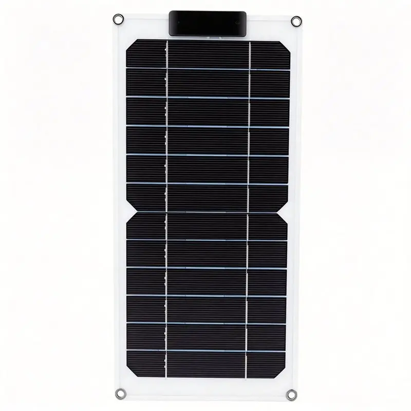 Portable 10W Solar Panel Outdoor Battery Dual USB Ports Ultra-Slim Design For Power Banks Phones Camping RV B