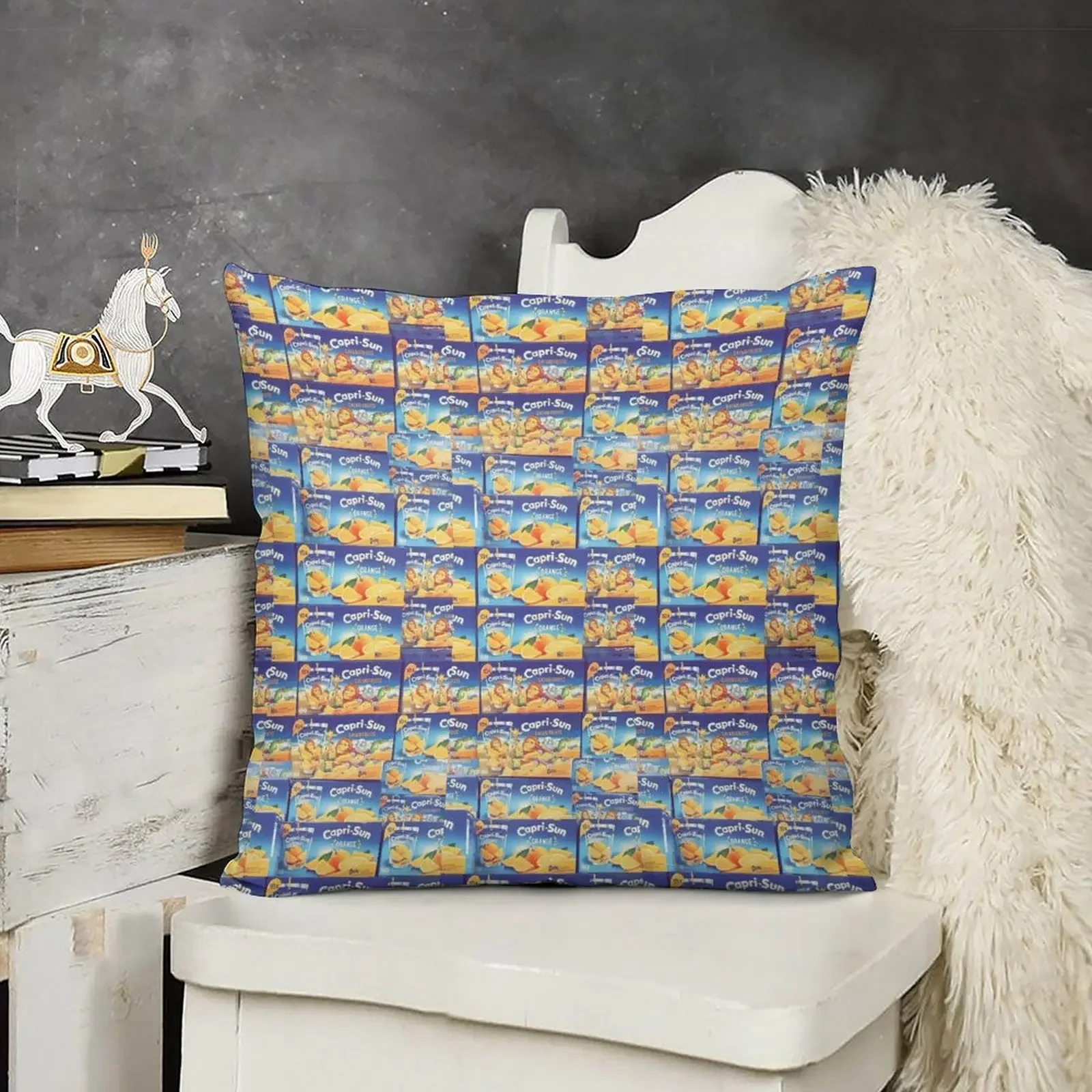 Capri-sun Throw Pillow Marble Cushion Cover Pillow Cover pillow