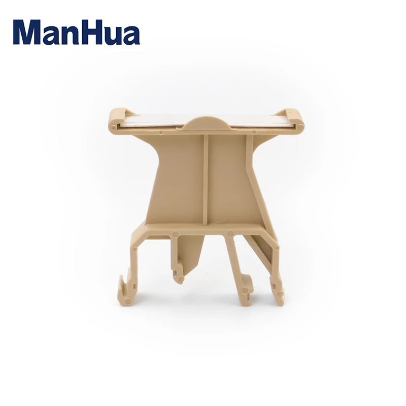 ManHua 10Pcs UK Type Terminal Block Accessories B1 Terminal Strip Marker Carriers Marking Different Print Label