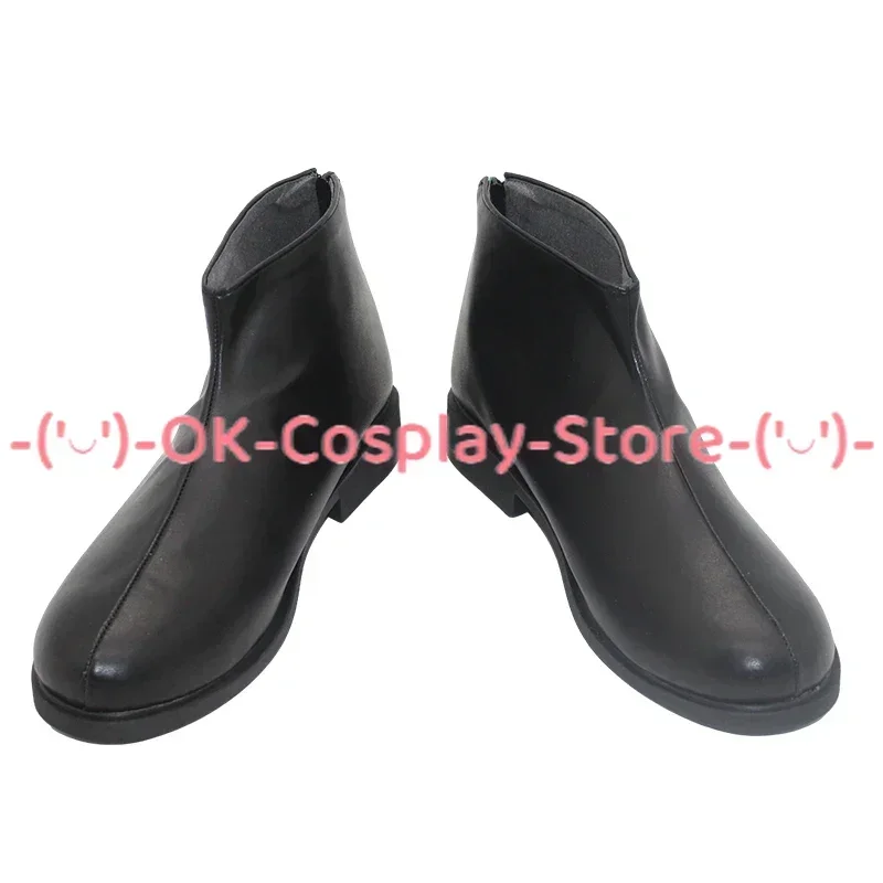 [Customized Size] Frieren Beyond Journey's End Heiter Cosplay Shoes Anime Roleplay Costume Prop Halloween Party Boots PU Leather