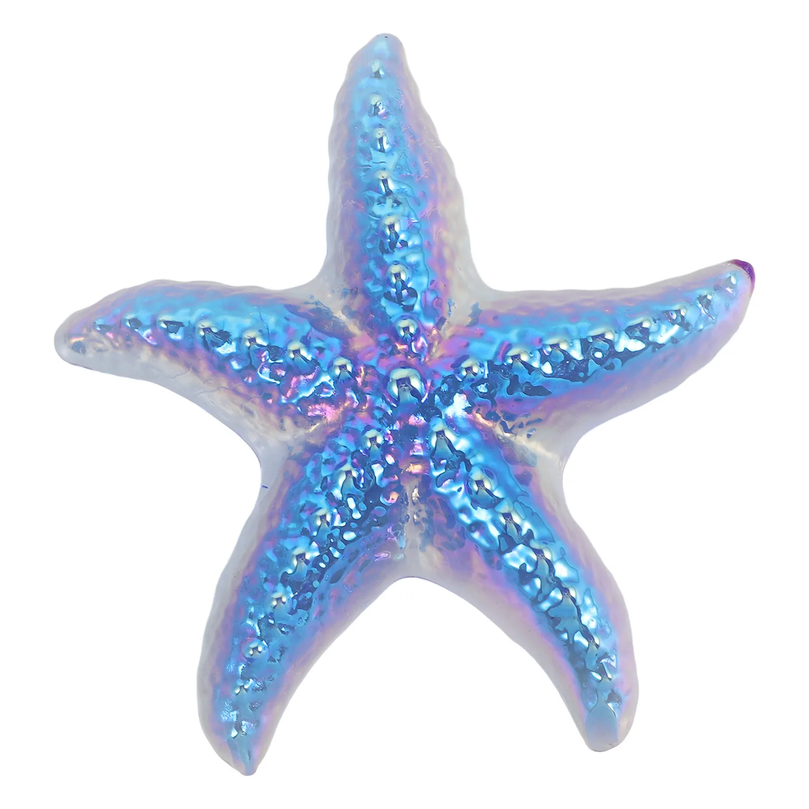 

Decorative Sea Star Crystal Material Lifelike Indoor Outdoor Layout Decor Suitable for Living Room Nursery Kids Room