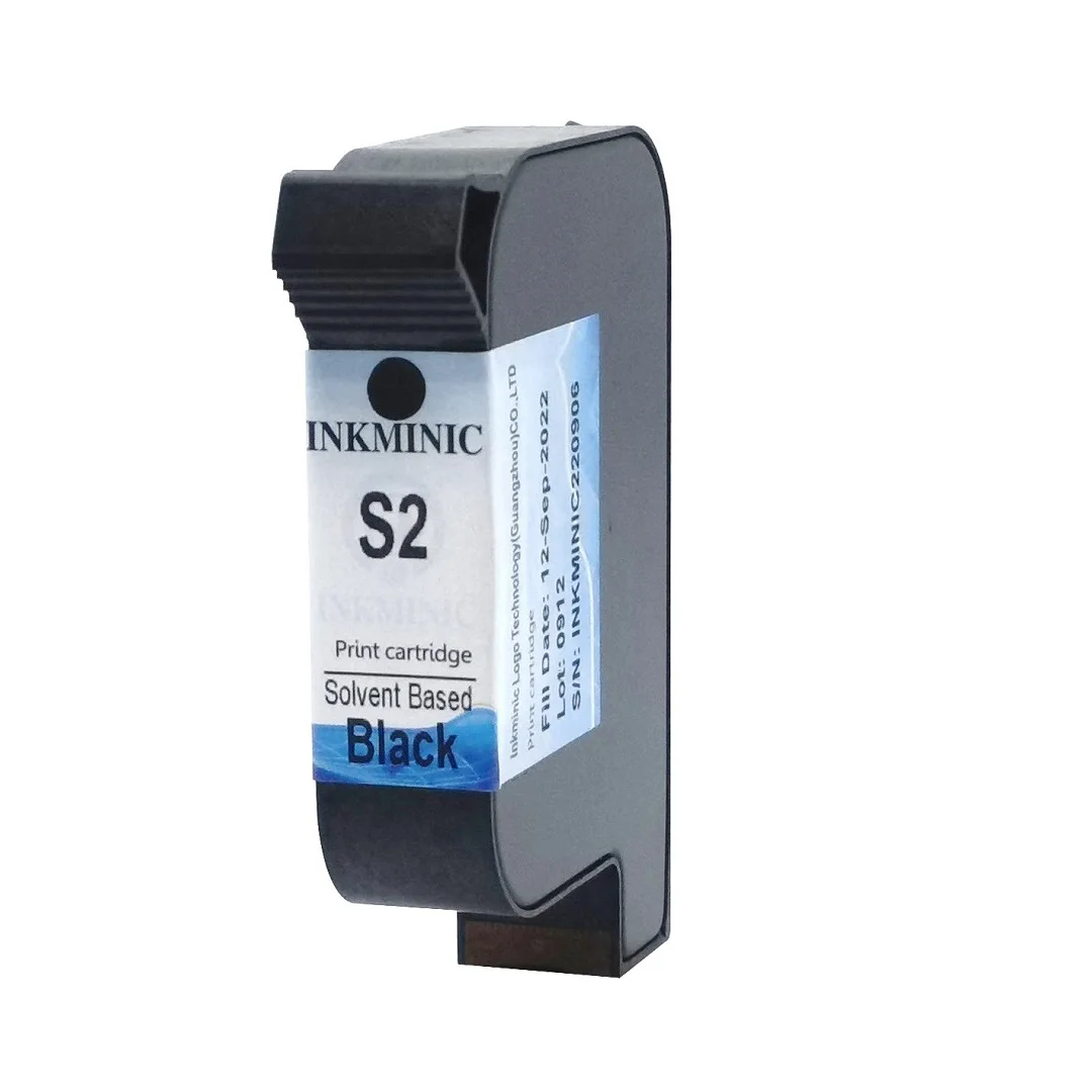 Compatible SP4 S2 NP4 SP-L  H-A01 Black Ink Cartridges With Chips For U2 ProS X1 TIJ Inkjet Printer