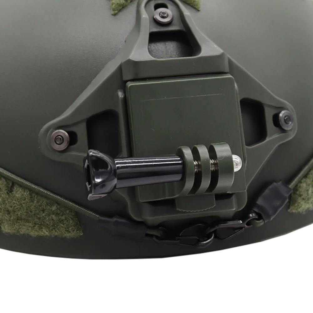 ملحقات خوذة سريعة/MICH/NVG محول قاعدة خوذة تكتيكية ثابتة لكاميرا GoPro Hero Action BK OD DE #1