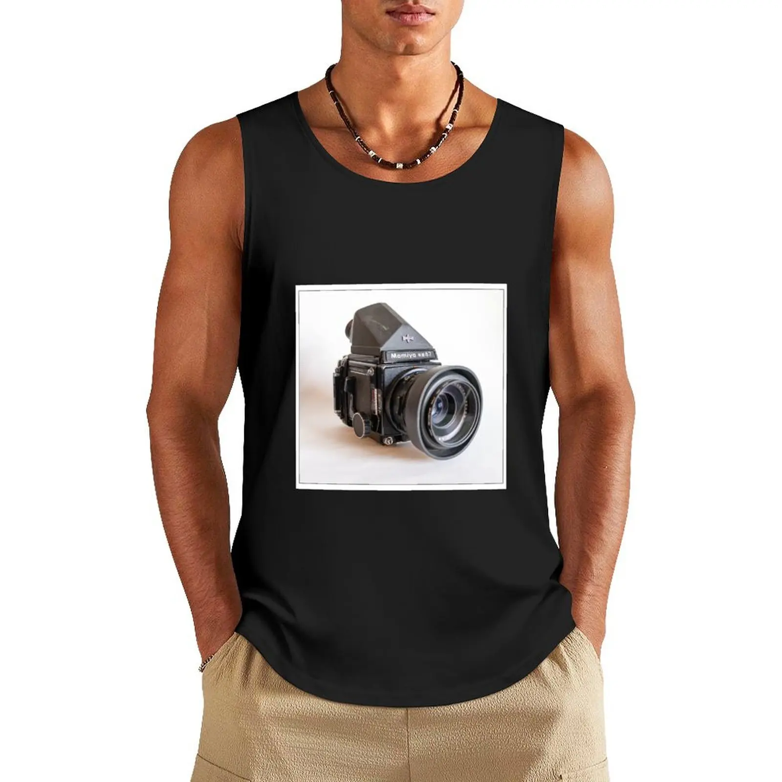 

Japan Made Mamiya RB67 Medium Format Camera Tank Top Clothing muscle t-shirt