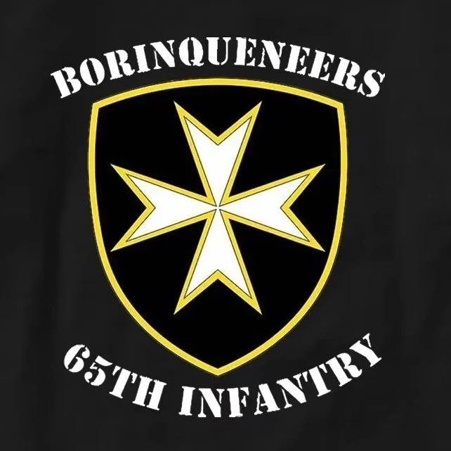 Borinqueneers 65th Infantry Insignia T-Shirt 100% Cotton O-Neck Short Sleeve Summer Casual Mens T-shirt Streetwear