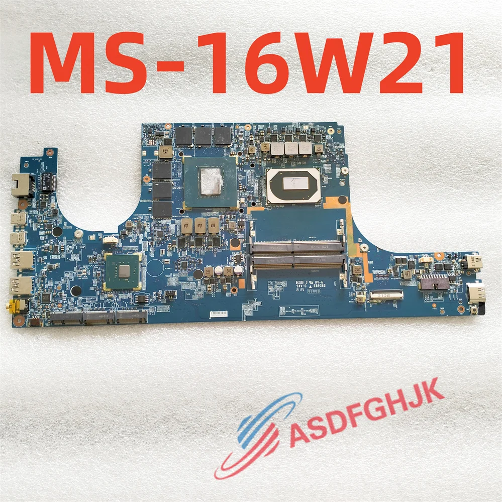 

Genuine MS-16W21 FOR MSI GF65 Motherboard WITH I5-10300H AND RTX3060M TEST OK