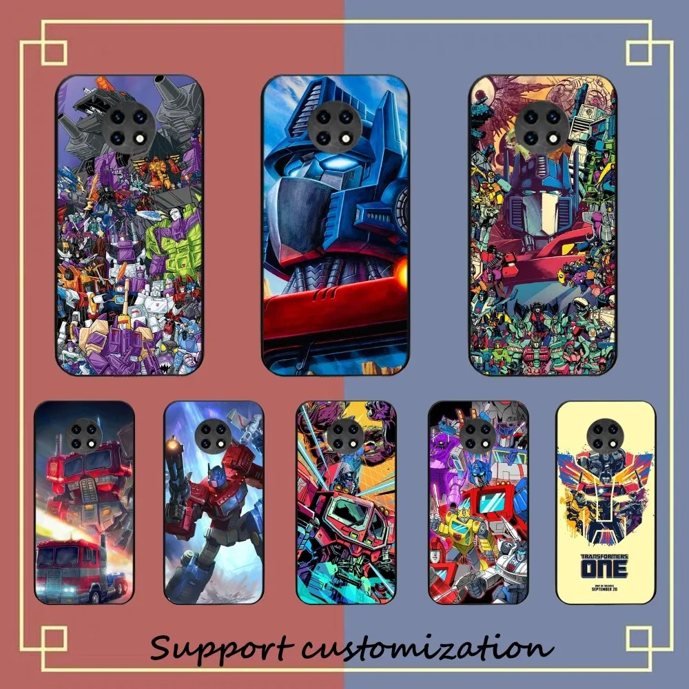 Cartoon T-Transformers Autobot Phone Case For Redmi 5 6 7 8 9 10 Plus Pro 6 7 8 9 A GO K20 K30 K40 Pro Plus F3 Fundas