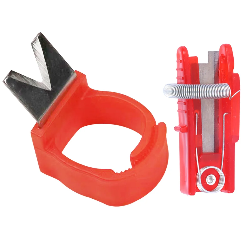 

2Pcs Thumb Cutter Fruit Vegetable Picker Pruning Tool Garden Harvesting Accessory Cutter Daily Use Thumb Picker