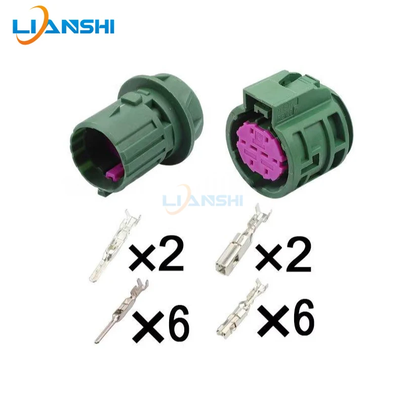The large plug wire harness for automotive high beams is suitable for the Fiat 500 Feixiang Zhiyue Feiyue headlight wire plug