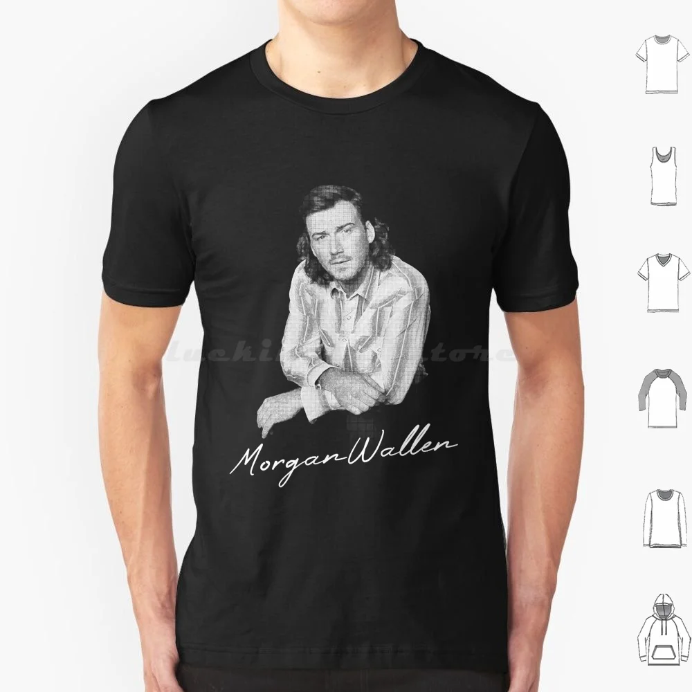 Morgan Essential For Fan T Shirt Big Size 100% Cotton Wallen Pose Men And Women