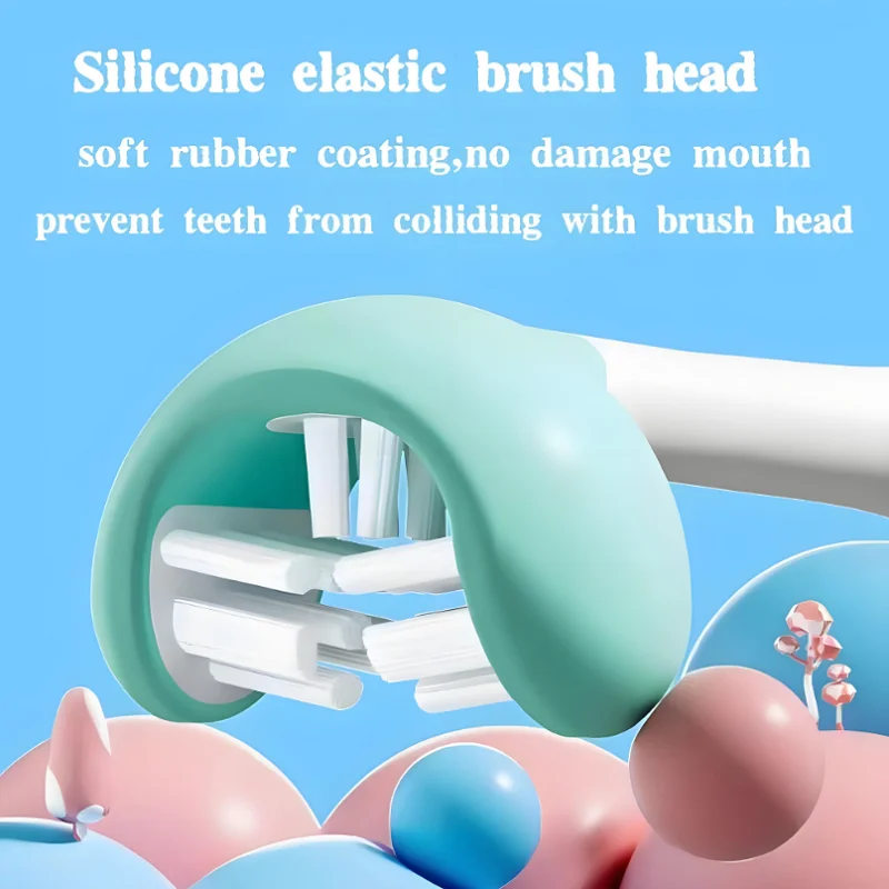 

Cute Toothbrush with Soft Bristles Easy to Use Deep Cleaning Toothbrush for Children