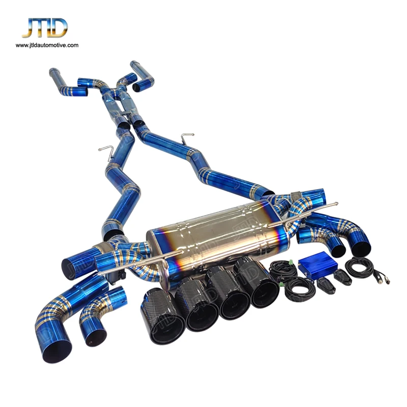

Титановый сплав EXHAUST CATBACK для BMW M5 F90 LCI и M5 CS полированные трубы выхлопной системы на складе