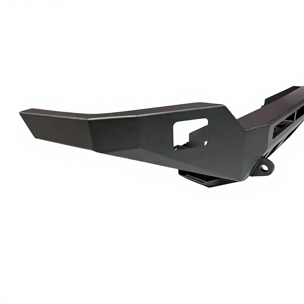 for2016 -2022 Pickup 4x4 Accessories Car Steel Front Black Steel Bumper for Toyota Tacoma Front Bumper