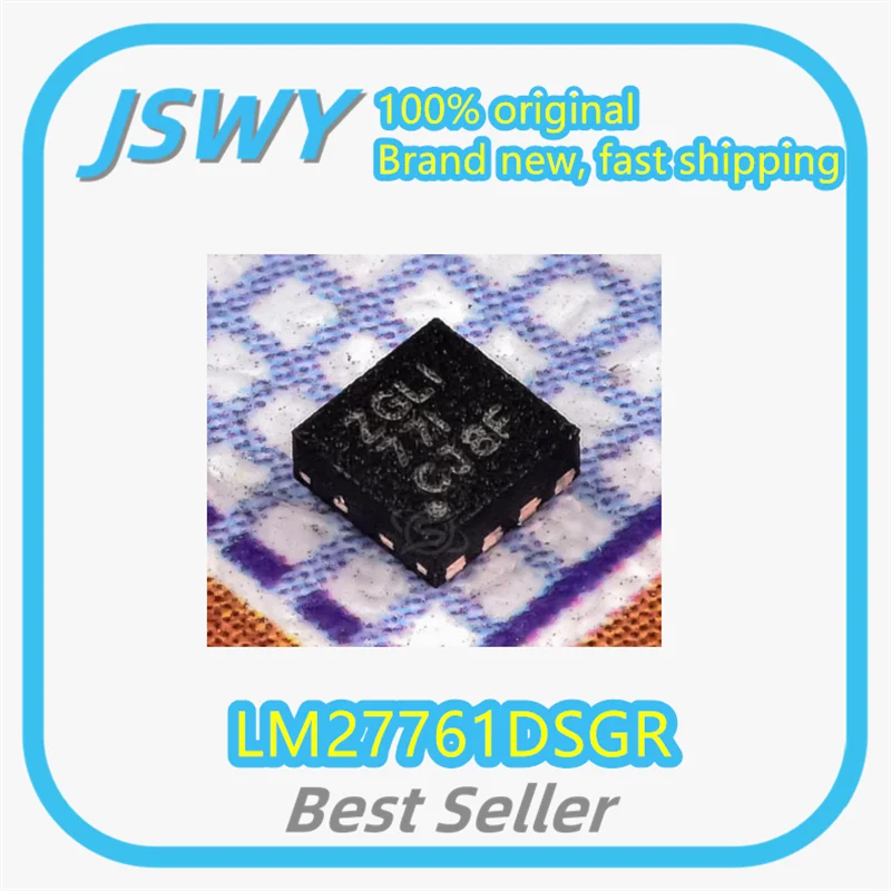 

(10/50pcs) LM27761DSGR LM27761 Silk Screen ZGLI WSON8 Low-Noise Regulated Inverter Chip Genuine Original Fast Shipping