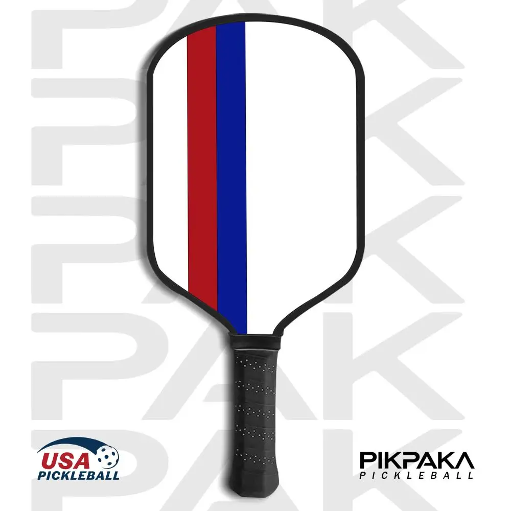 

Fashion color lines Pickleball Paddle USAPA Approved T700 Carbon Fiber Unibody Thermoformed with 16MM Honeycomb Core Power&Spin