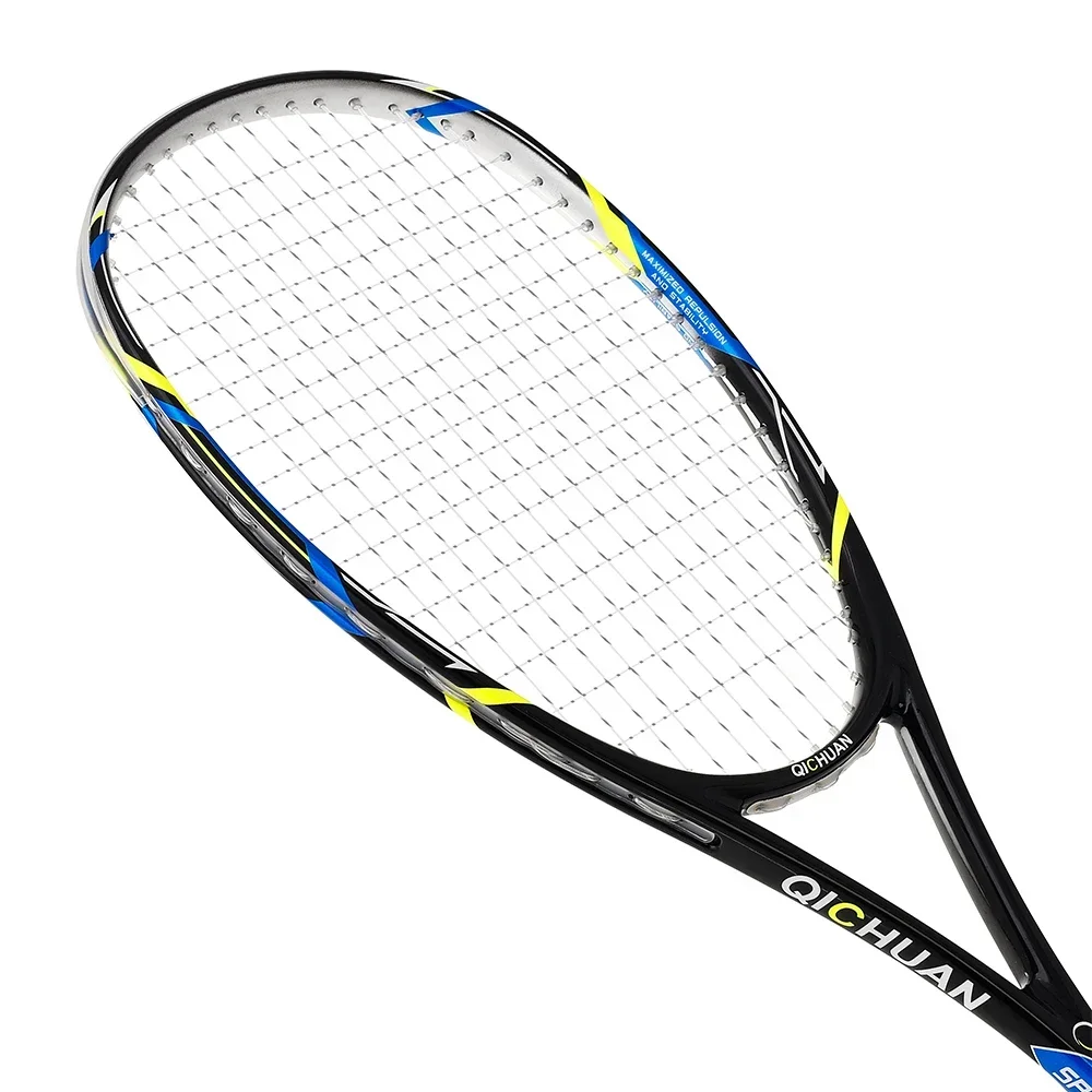 Squash Racquets Set, Professional Black, for 135 +/-10G, Custom