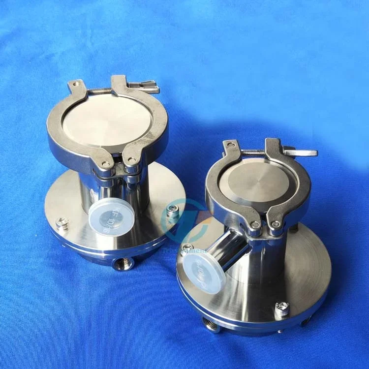 2025 Vacuum Sealing Assembly flange for tube furnace with KF40, KF50 and KF16 port