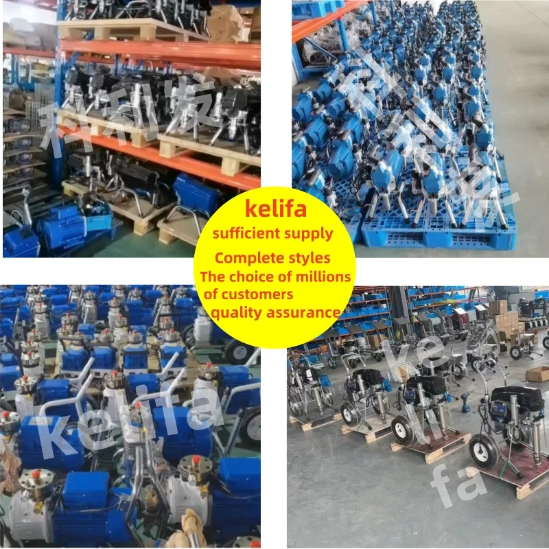 เครื่องพ่นสีไฟฟ้า 110V ป้องกันสนิม แรงดัน 3000PSI แบบไร้อากาศ สำหรับทาสีผนัง