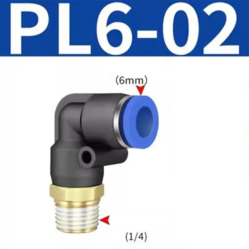 360 Degree Rotatable Pneumatic Elbow Tee Connector Leak Proof Design Easy Installation High Pressure Resistance