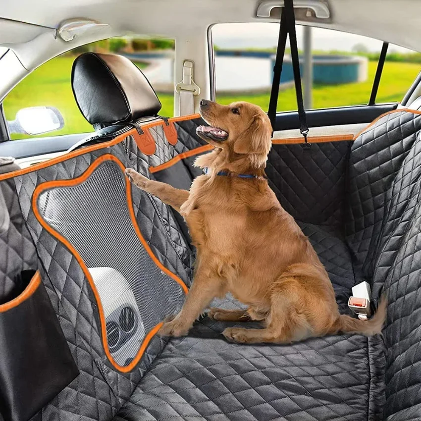 

Dog Car Seat Cover Waterproof Pet Travel Dog Carrier Hammock Car Rear Back Seat Protector Mat Safety Carrier for Dogs Safety Pad