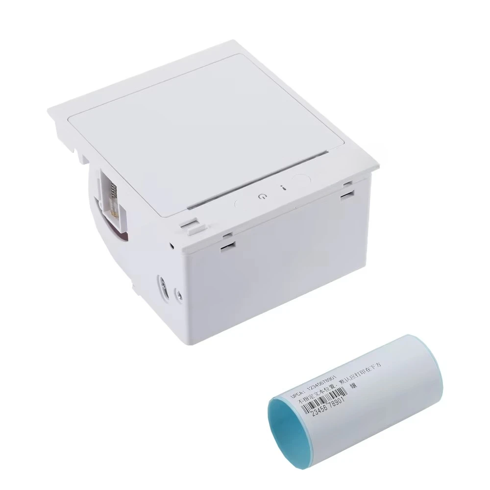 

3 Inch Mini Thermal Receipt Barcode Panel Printer 80mm Label Sticker USB RS232 interface 12V/24V In Stock Suitable Equipment Use