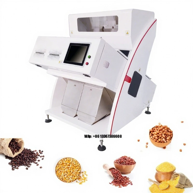

Factory Price Sorter Color Particle Color Sorting CCD Machine Seed Selector Machine 160 Channel Red Lentil Sorter