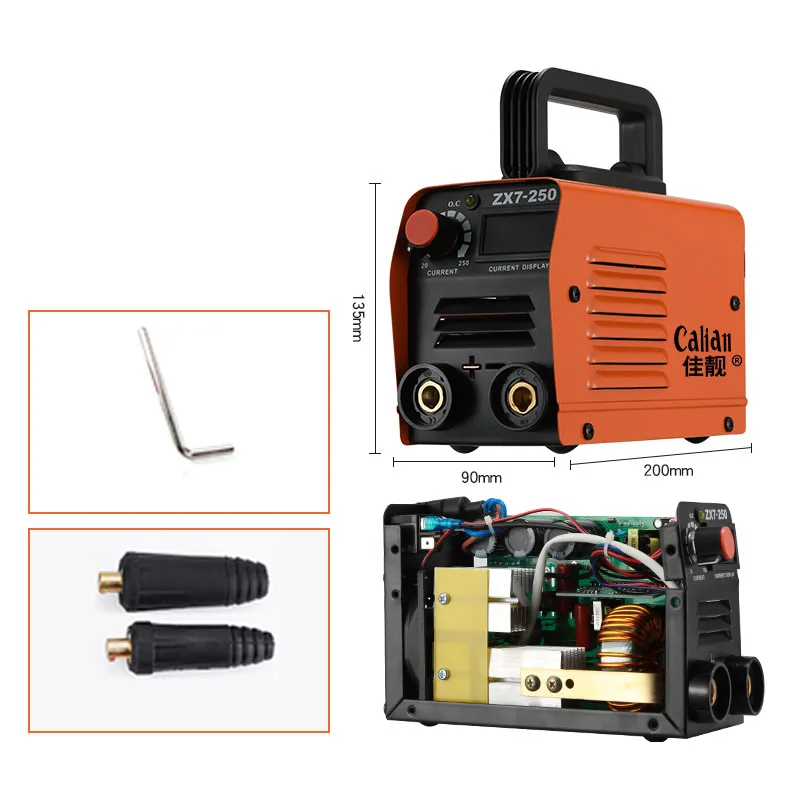 220v electric welding machine household copper mini small manual welding DC