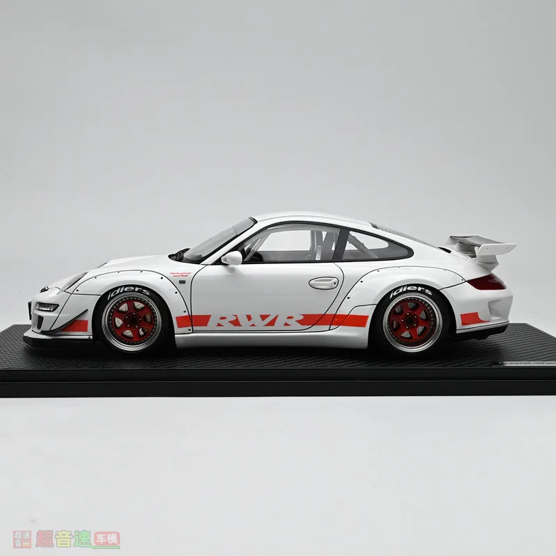 IG 1:18 Scale RWB 997 GT3 White Resin Car Model