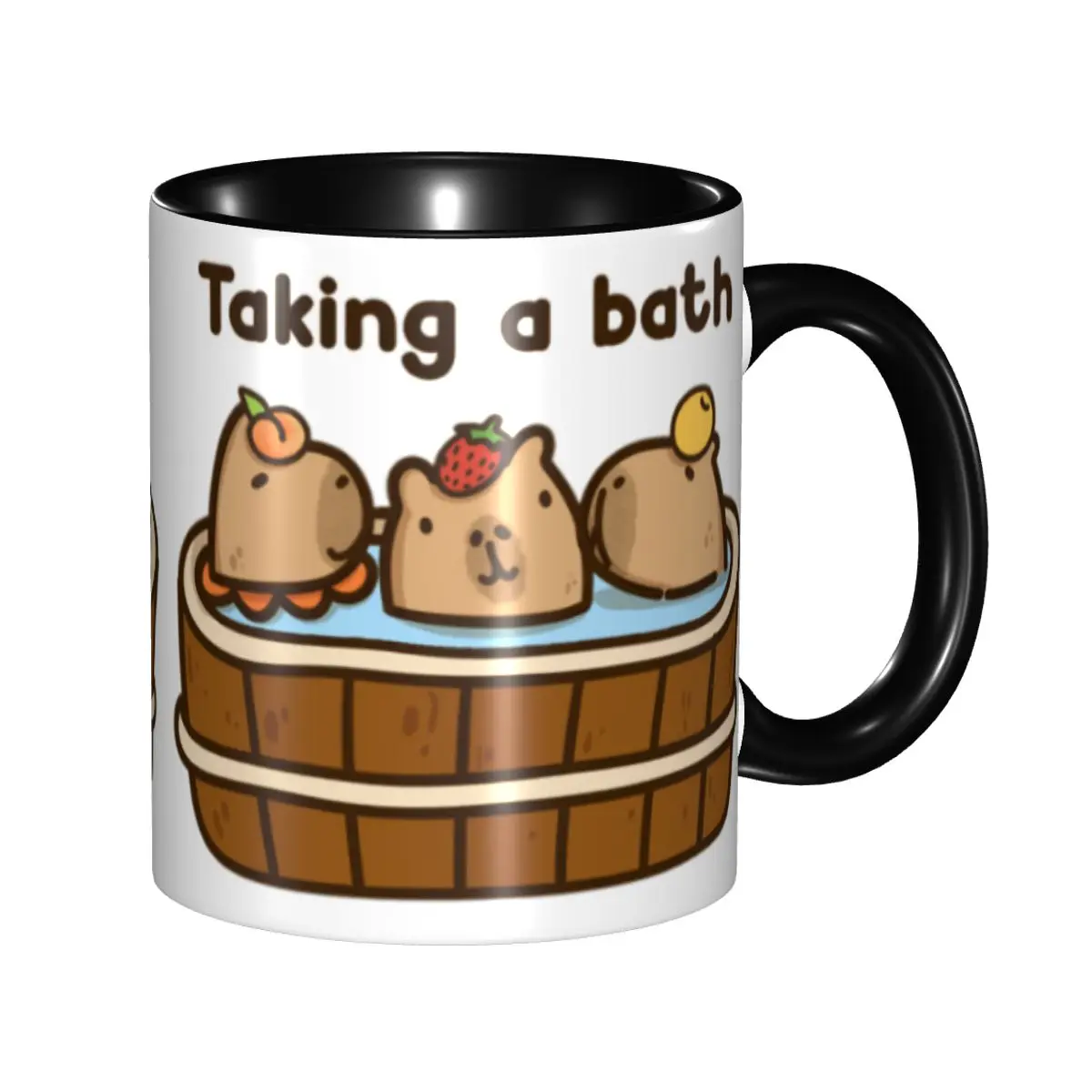 

Cartoon Animal Pets Capybara Coffee Mug DIY Custom Ceramic Mug Creative Gift