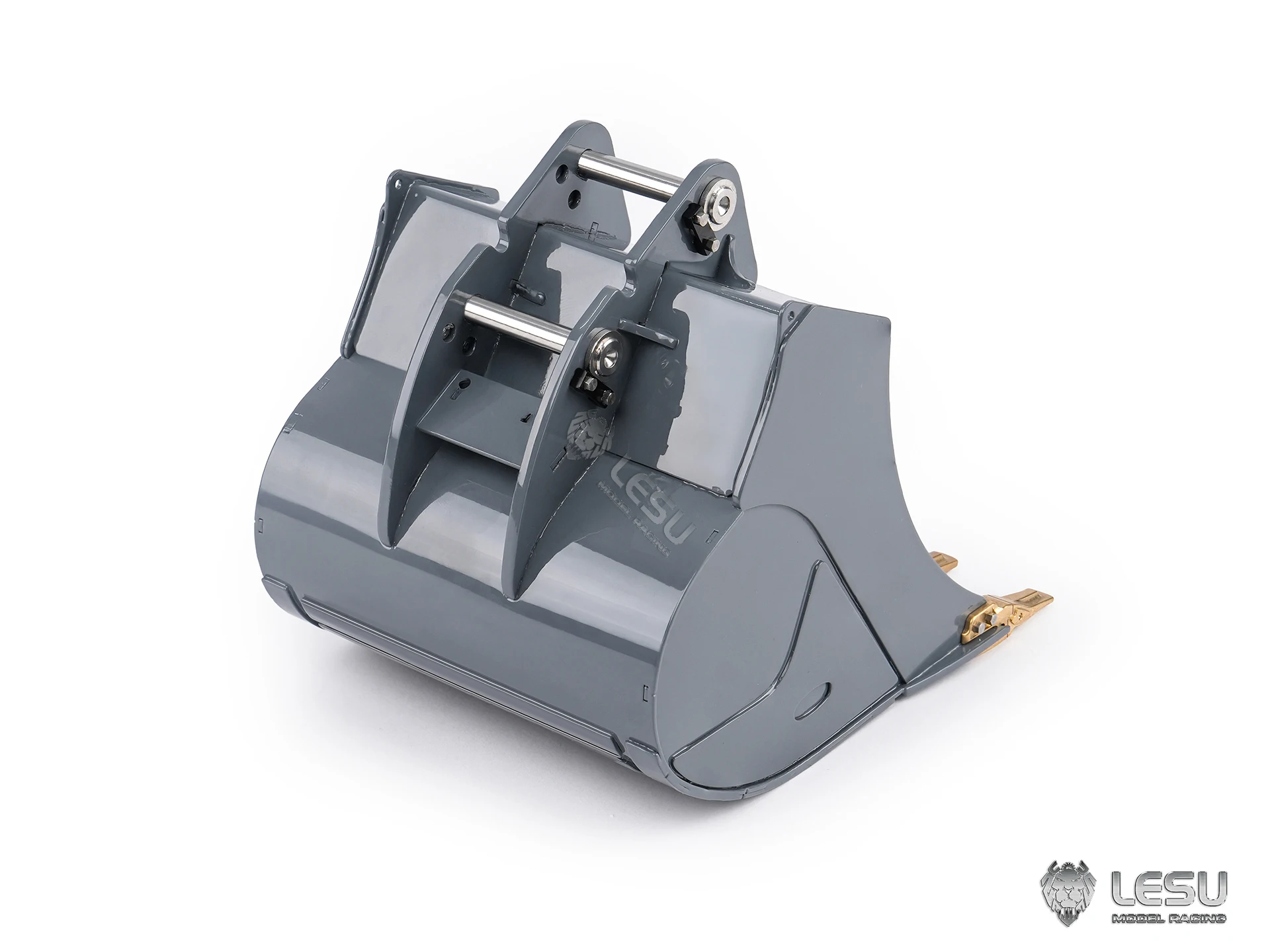 أجزاء دلو أصلية معدنية من LESU 1/14 لحفارة هيدروليكية RC LR960 LR956 نموذج حفار للتحكم عن بعد B0027 B0028 B0038 B0040