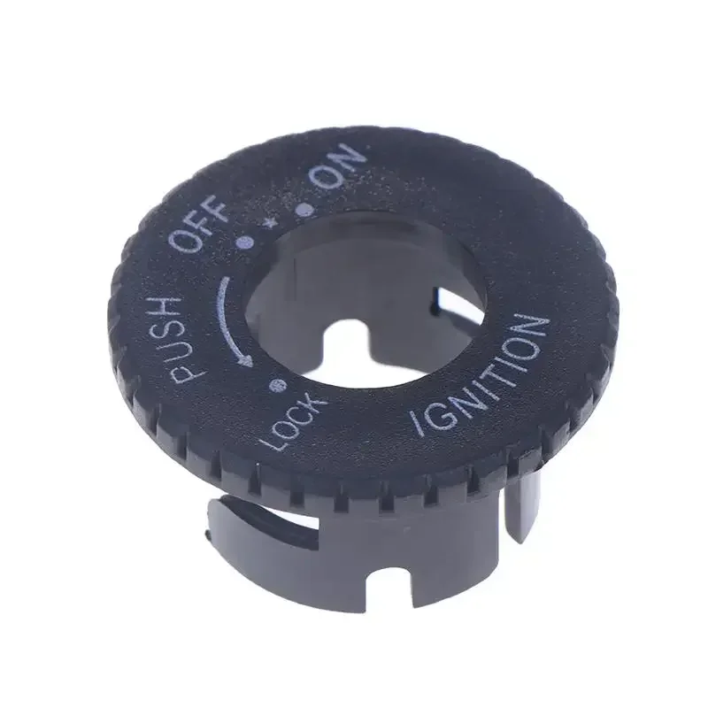 For JOG 50 2JA 3KJ 3YK 4YP 5BM Accessories Motorcycle Decorative ABS Cover Black Moped Scooter Ignition Lock Trim Cap