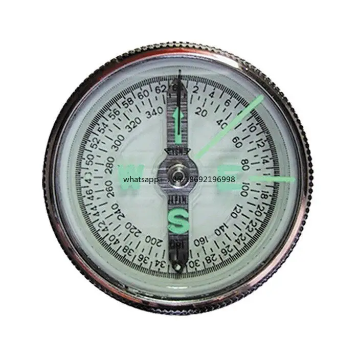Oil Compass Outdoor Portable High Precision Compass Waterproof Multifunctional Off-Road Professional Compass