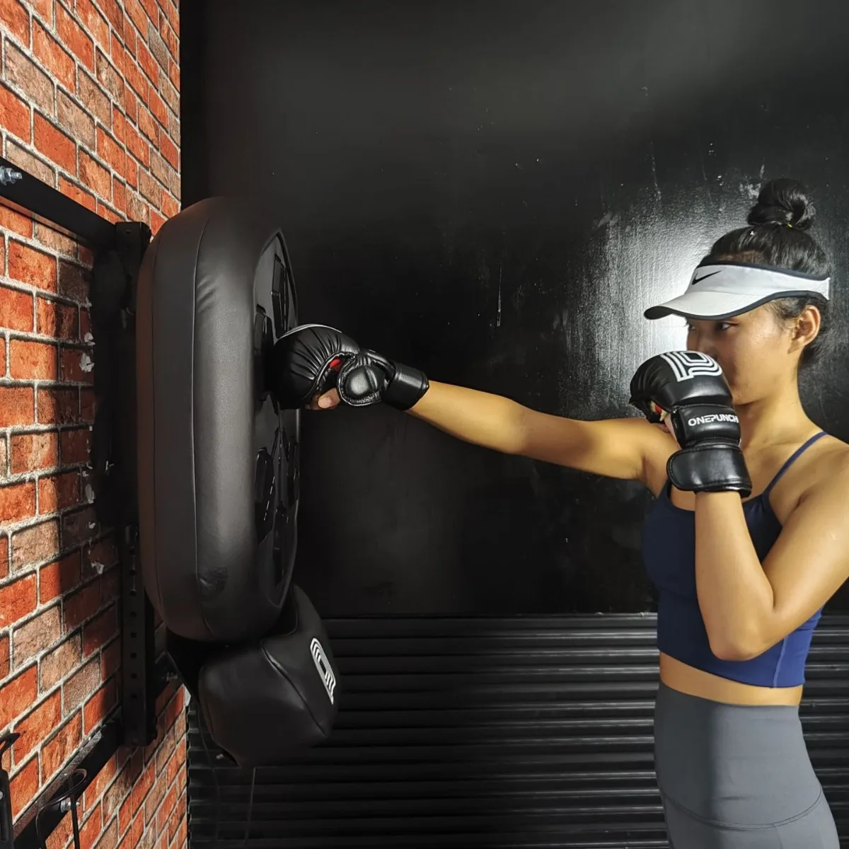 Luvas para máquina de boxe musical, luvas de boxe combinando, luvas de boxe meio pacote